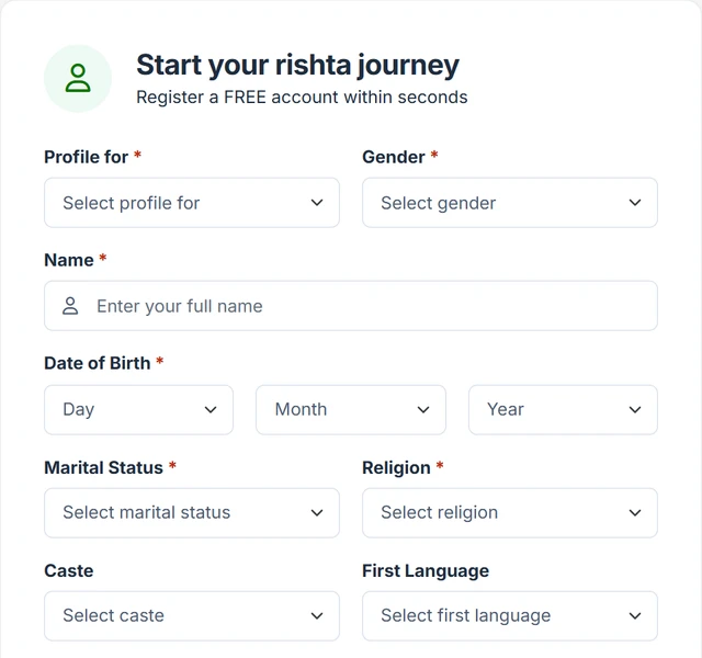 Step 1: Register a Free Account