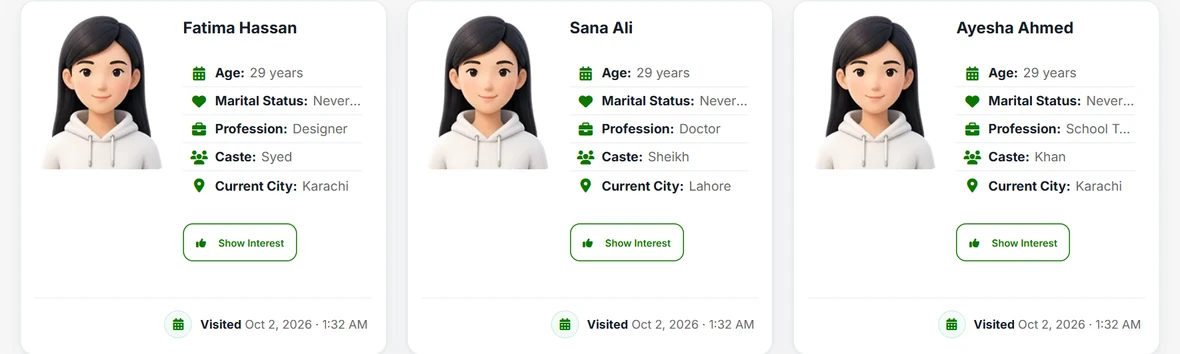 Step 6: Check Who Showed Interest in Your Profile